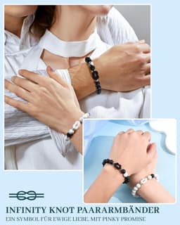 MANVEN Partner Gifts, Partner Bracelets, Couples, Gifts, Couples, Valentine's Day, Christmas, Birthday, Anniversary - ShopVlot — thumbnail 2