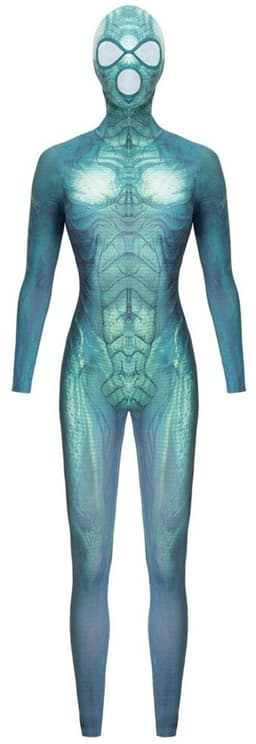 Erotische Fantasie Overal - Nauwsluitende Jumpsuit Met Lange Mouwen in Fanatsie Look - S/M — thumbnail 4