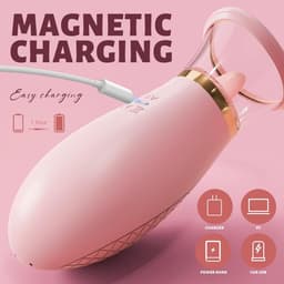 Klitoris-zuigvibrator, seksspeeltje met 3 zuig- en 9 likstanden, geschikt voor tepels en klitoris voor een snel orgasme; tongvibrator voor vrouwen en koppels, Sakura — thumbnail 4