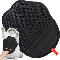 Verwijder Handschoen Afwasbare Verzorgingsborstel | Handschoen voor Honden- en Kattenharen voor Bank, Tapijt, Autostoel, Kleding, Bad, Wasgoed, Puppy Douche, Reizen, Binnenkat — thumbnail 2