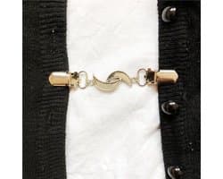 Clip Trui Keten Cinch Clip Kleding Blouse Kraag Broche Pin Sjaal Clip