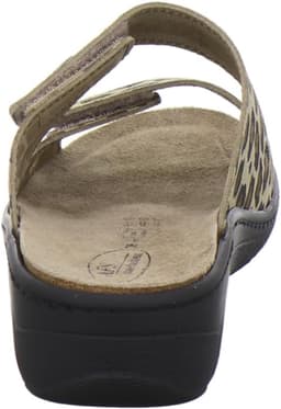 2808, comfortabele damessandalen van leer, praktische werkschoenen met uitneembaar voetbed, comfortabele pantoffels — thumbnail 5