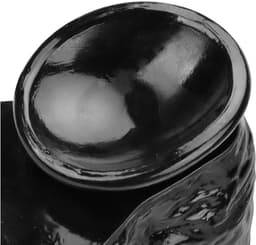 Grote Dildo Evan 30 x 7 cm - Zwarte Grote Dildo - Extreme Zwarte Dildo — thumbnail 5