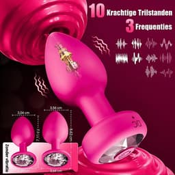 Luxe Vibrerende Buttplug Set – App Bestuurbaar – Anaal Plug — thumbnail 3