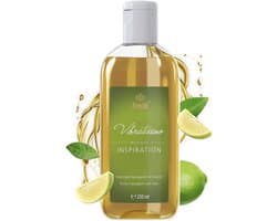 Vibratissimo 'Inspiration': massageolie, liefdesolie, lichaamsolie met een limoengeur