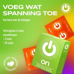 ON) condooms Mix | 3 stuks verpakking | 3 verschillende soorten | met siliconen glijmiddel | dunne 0,07 mm wanddikte — thumbnail 5