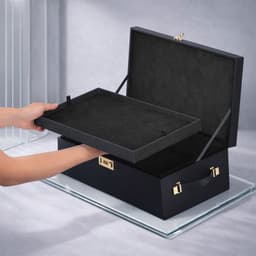 Strap-On-Me - Le Coffret - Storage Box - Sex Toys Opbergdoos - Met Cijferslot - Zwart — thumbnail 1