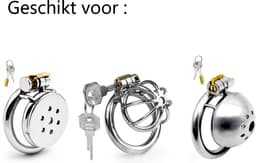 DOWO® - Ring van de Mini Locker - Staal - 45 mm — thumbnail 2