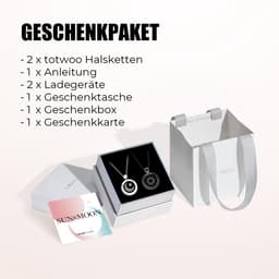 SnelShoppen - TOTWOO Vibrerende Ketting Touch met Afstandsbediening - Uniek Jubileumcadeau voor Hem of Haar - Modern Design in Zwart en Goud — thumbnail 2