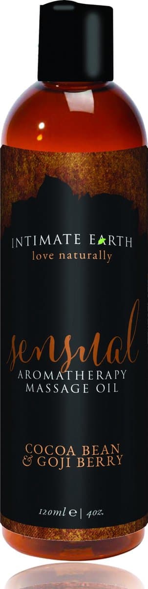 Intimate Organics - Sensual Massage Olie - 120 ml — afbeelding 1