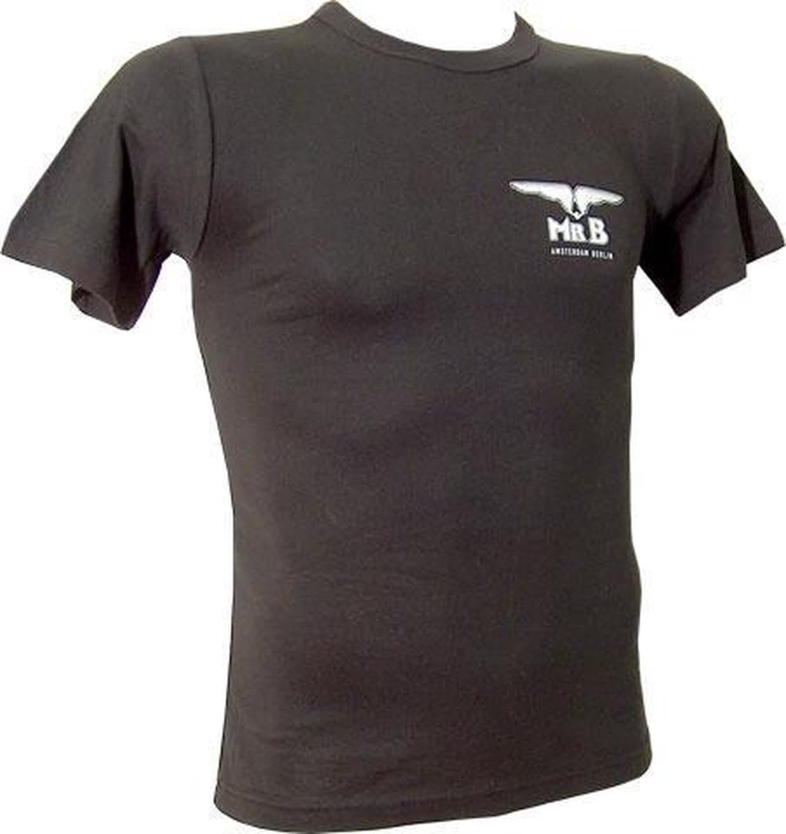 Mister b t-shirt black large — afbeelding 1