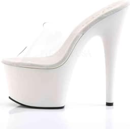 Pleaser - ADORE701 Muiltjes - Paaldans schoenen - 44 Shoes - Transparant — thumbnail 3
