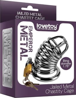 Jailed Metal Chastity Cage — thumbnail 4