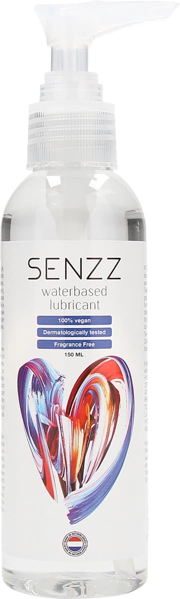 Senzz Waterbased Lubricant - Glijmiddel op waterbasis -  150 ml — afbeelding 1