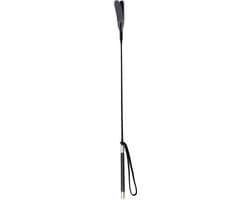 Banoch | Crop Black | 67 cm | Paardrijzweep zwart carbon — thumbnail 2