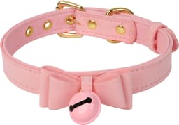 Banoch - Collar Catbell Pink - Halsband Strik Roze — thumbnail 12