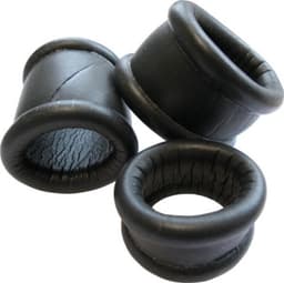 665 - Neoprene Ball Stretcher - Zwart — thumbnail 1