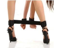 LOUZIR BDSM- sex handboeien- enkelboeien- Volwassenen- Seksspeeltjes- Bondage- Boeienset voor handen en enkel - BDSM- Discreet