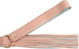 Banoch | flogger flat | blauw / roze pu leer | 50 cm | BDSM — thumbnail 5
