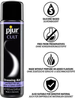 Pjur Cult Dressing aid - Latex Gel - 100 ml — thumbnail 2