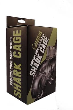 BRUTUS Shark Cage - Chastity Cage Kuisheidskooi - Clear — thumbnail 5