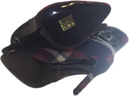 RUON- LUXE-ENKEL LAARSJE- RUITMOTIEF-NAALDHAK 9 CM-38 — thumbnail 3