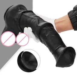 Gigantische anale dildo met zuignap - 34 x 8 CM - XXL - Groot - Tarzan - Unisex — thumbnail 1