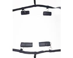 BNDGx® - Bondage set voor onder het bed - Vastbinden set touwen bondage set - restraint straps Handboeien enkel boeien