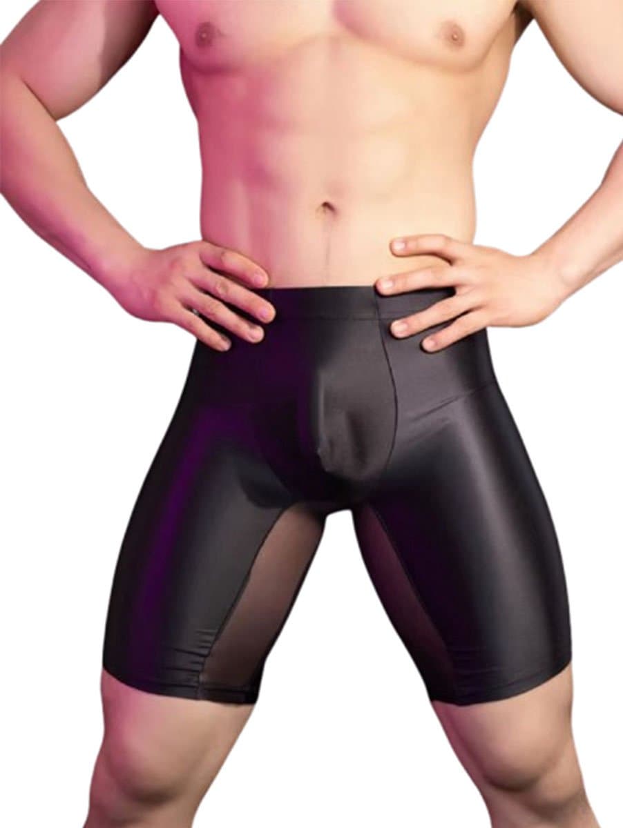Heren Boxer – Doorzichtig en Ademend - Zwart - Ondergoed — afbeelding 1