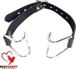 Lederen Mondverspreider - Mondexpander - Mondknevel - Verstelbaar - BDSM - Dominantie - Onderwerping - Bondage — thumbnail 1