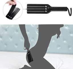 DOWO® - BDSM Extreme Bondage Set - 16 Delig - Erotische Dobbelsteen - SM Handboeien - Zweep / Veer / Zweepje - Sex Toys voor Koppels - Seksspeeltjes voor Mannen en Vrouwen - Sex Pakket en Toys - Zwart — thumbnail 8