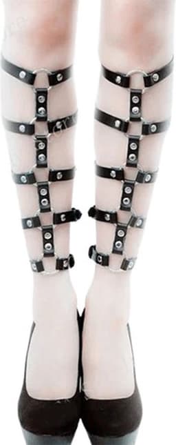 Bondage kousen benen - Harnas - Riemen en gespen - BDSM — thumbnail 1