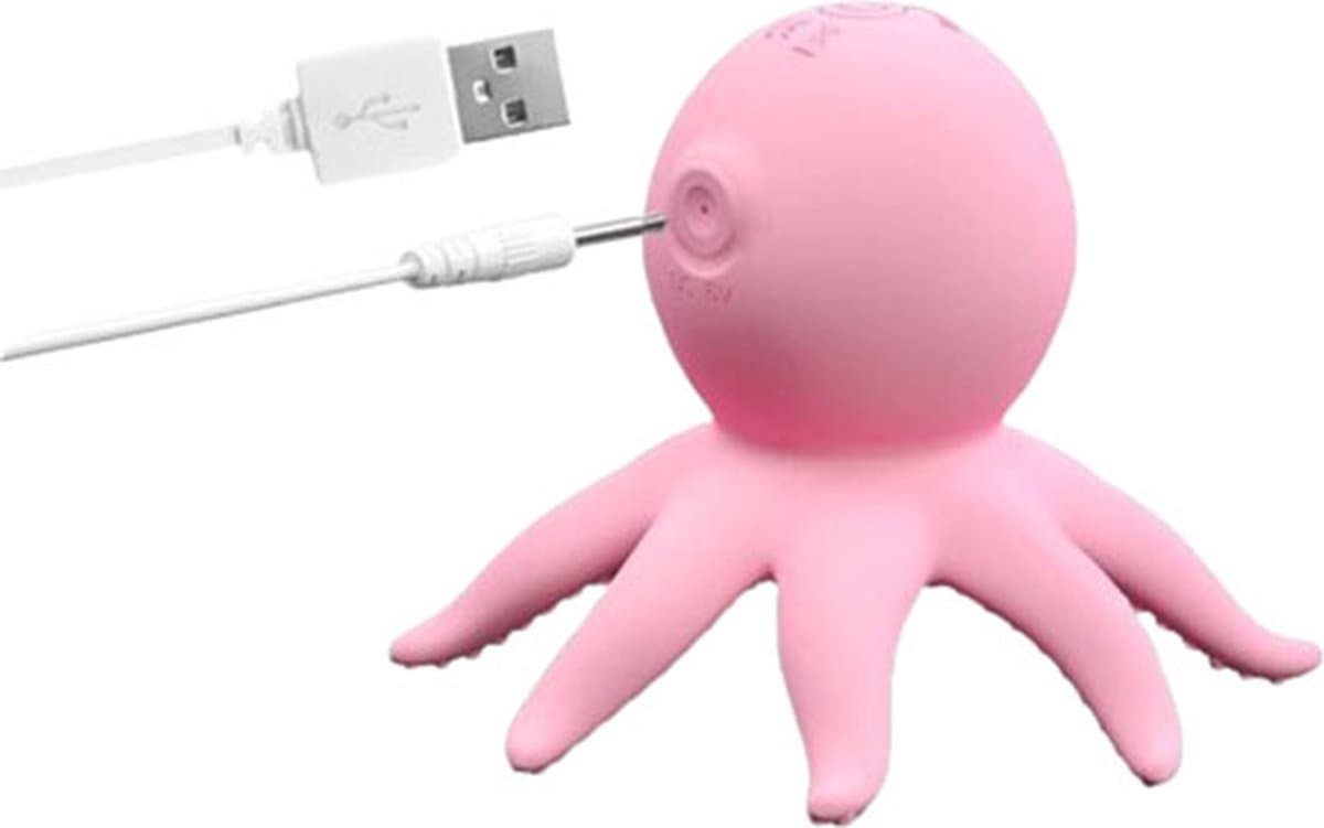 Tepelzuiger vibrator - 10 vibratiestanden - USB Oplaadbaar - Watervast — afbeelding 1