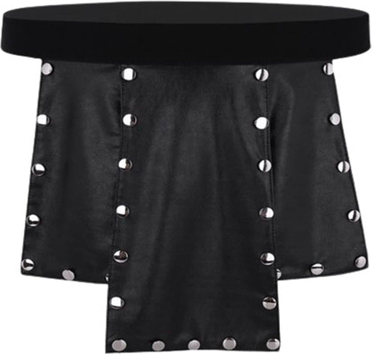 Erotisch ondergoed heren - Rok - Kilt - Boxer - Zwart - Sexy - BDSM - Rollenspel — afbeelding 1