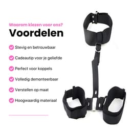 Intenz® - Bondage Handboeien set - BDSM - Sex Toys voor Koppels - Seksspeeltjes voor mannen en vrouwen - Cadeau — thumbnail 2