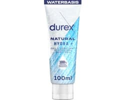 Durex Glijmiddel Natural - Hydraterend - Waterbasis - 100 ml