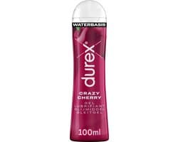 Durex Glijmiddel Crazy Cherry - Kers - Waterbasis - 100ML