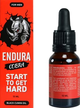 Endura Cobra Cumin Oil - Start to Get Hard - Betere Erecties — thumbnail 2