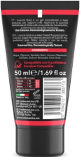 INTIMATELINE LUXURIA - ORALE SEKSGEL AARDBEI SMAAK 50 ML — thumbnail 2