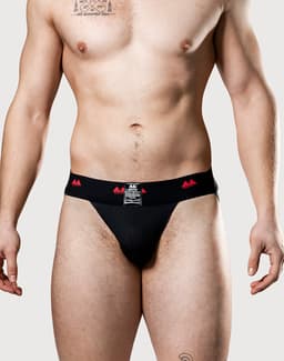 MM Sports The Original Jockstrap 2 inch Reversible Black/Red - MAAT L - Heren Ondergoed - Jockstrap voor Man - Mannen Jock — thumbnail 20