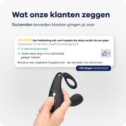 MyFantasy Prostaat Stimulator met Cockring - 42°C Prostaat Vibrator - Vibrerende Buttplug met Afstandsbediening - Sex Toys voor Mannen & Koppels - Anaal Vibrator - Anale Speeltjes - Vibrerende Buttplug Dildo - Kamasutra Seksspeeltjes Zwart — thumbnail 5