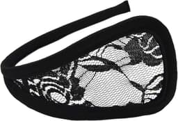 Zwarte C-string - sexy invisible slipje - c-vorm - kant - lace - onzichtbaar - ondergoed - slip - string - ademend - C-string — thumbnail 4