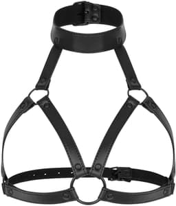 Chiara Bondage Harnas - Zwart — thumbnail 3
