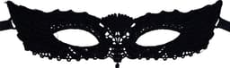 Miresa - Masker MM045 - Smal sexy kanten masker - Zwart — thumbnail 1