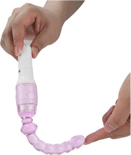 Erodit® Flirting Anaal Vibrator- paars vibrerende kralen buttplug -G-Spot -Prostaat- Anaal dildo- vibrator voor mannen, vibrator voor vrouwen zonder batterij - Seksspeeltjes beginners - Sex toys- sex speeltjes- Erotiek koppels — thumbnail 3