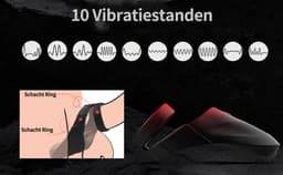 IntiMate® DuoVibe - Intens Vibrerende Dubbele Cockring en Perineumstimulator - Luxe Dubbele Penis Trainer met 10 Vibratiestanden - Sex Toys voor Mannen - Dubbele Penisring met Ballzakstimulatie - 3-in-1 Penisversterking - Discrete Verpakking — thumbnail 2