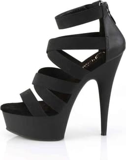 Pleaser - DELIGHT659 Hoge hakken - US 14 - 45 Shoes - Zwart — thumbnail 2