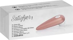 Opzetstukken voor Satisfyer 1 Next Generation | huidvriendelijk siliconen | wit | 5 stuks — thumbnail 5
