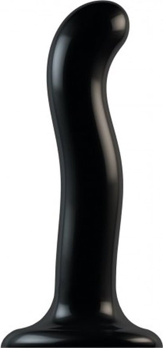 Strap-On-Me - G-Spot en P-spot Dildo - Zwart — afbeelding 1