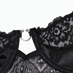 Subblime - Corset Corset And Belt Black L/Xl — thumbnail 5